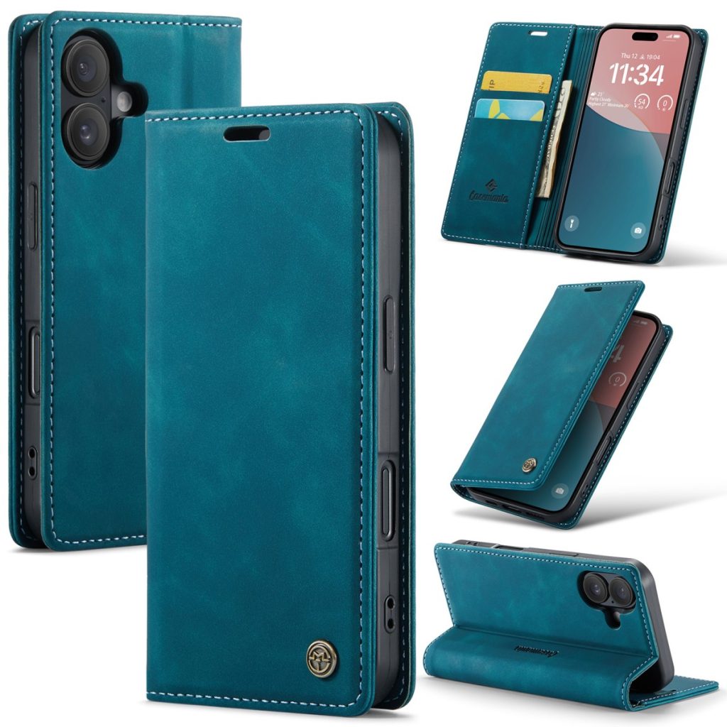 iPhone 18 Pro Max/17 Pro Max - CaseMania Slim Bookcase - Groen