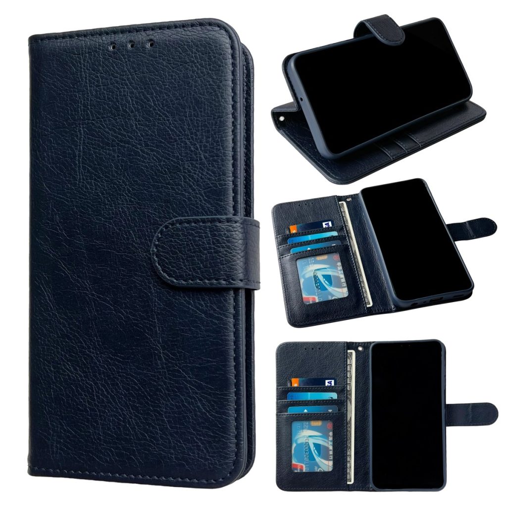 iPhone 18 Pro Max/17 Pro Max- High Quality Bookcase - Donker Blauw