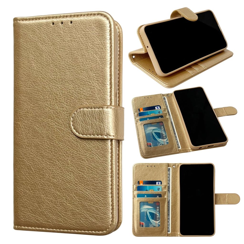 iPhone 18 Pro Max/17 Pro Max- High Quality Bookcase - Goud