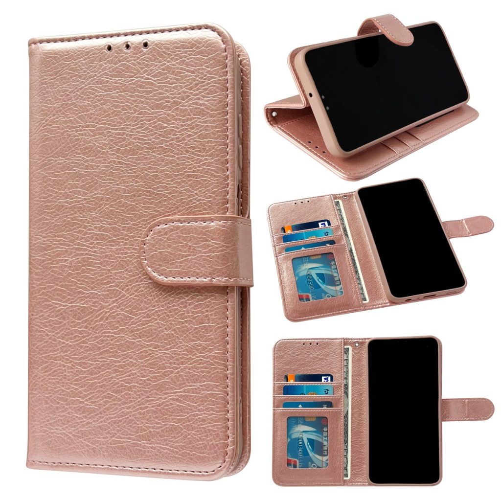 iPhone 18 Pro Max/17 Pro Max- High Quality Bookcase - Rosegoud